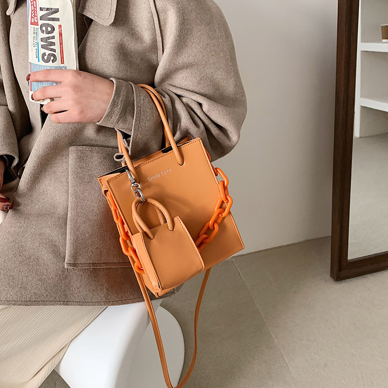 Large Capacity One Shoulder Tote Bag Fashion Handbag - Image 7