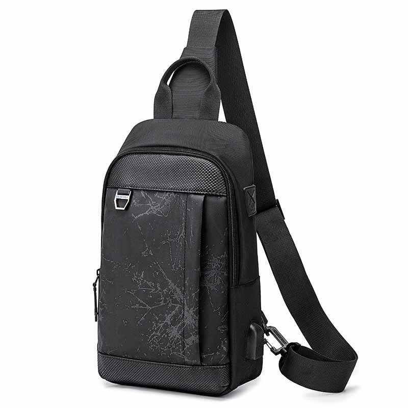Fashion Men's Simple Polyester Messenger Bag - Image 7